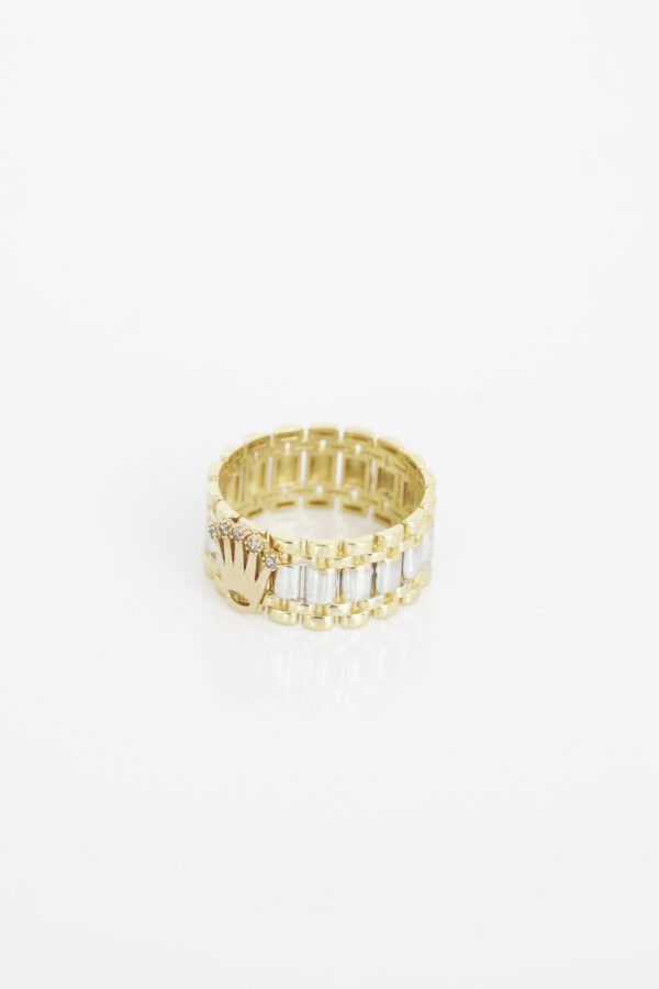 Anillo King en oro amarillo / Peso: 7,9 / Talla: 11