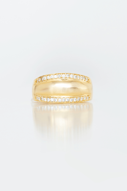 Anillo Zarina en oro amarillo / Peso: 5,7 / Talla: 8