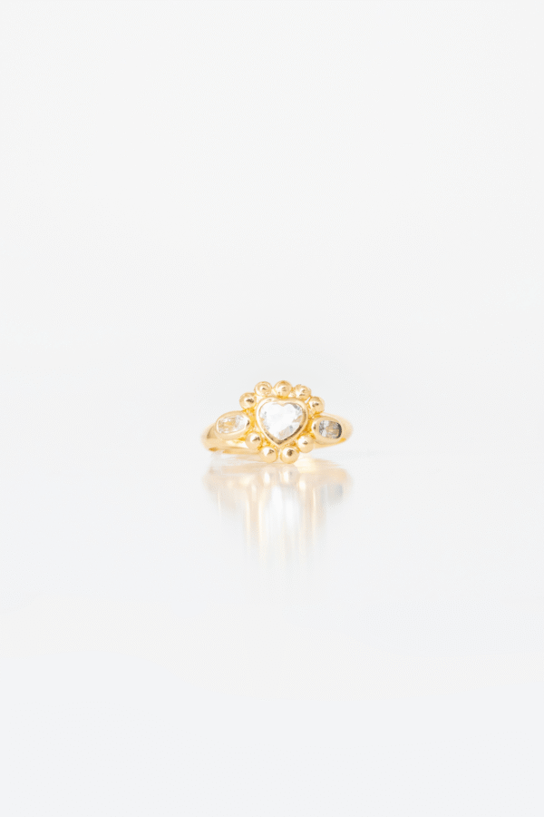 Anillo Amor en oro amarillo / Peso: 2,6 / Talla: 8