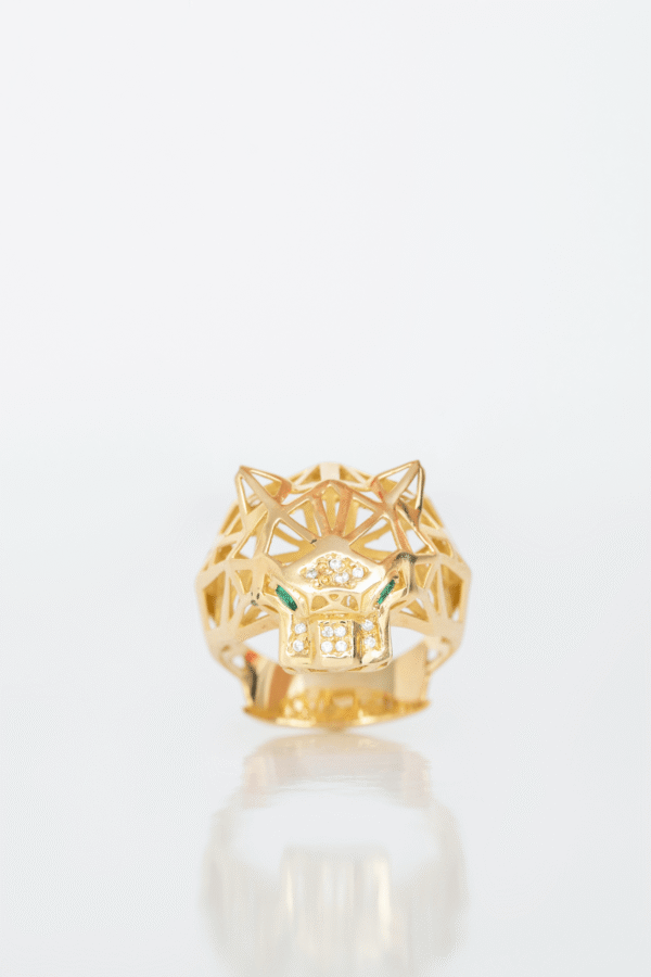 Anillo Wild en oro amarillo / Peso: 10,6 / Talla: 10 3/4