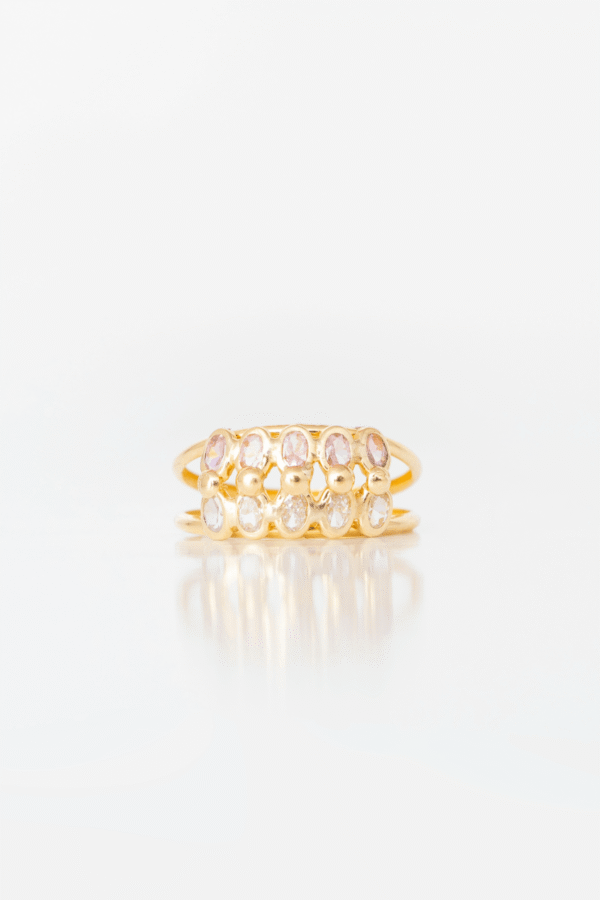 Anillo Bella en oro amarillo