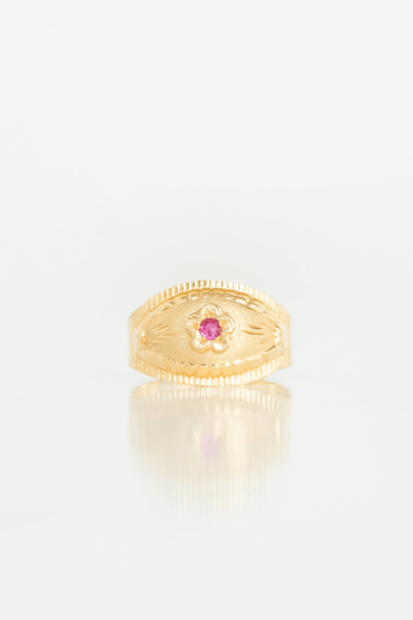 Anillo Chloe en oro amarillo / Peso: 2,3 / Talla: 8 3/4