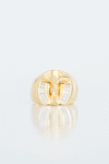 Anillo Cristo en oro amarillo Peso 12,6 Talla 8 12 (1)