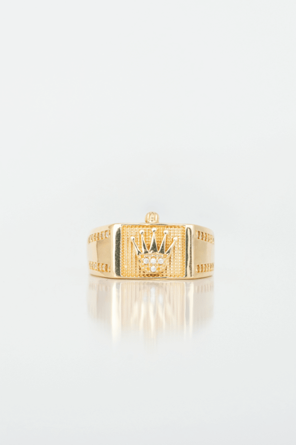 Anillo Emperador en oro amarillo / Peso: 6,9 / Talla: 9 1/2