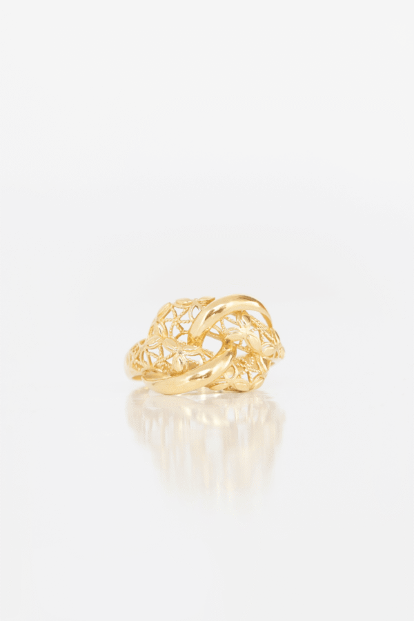 Anillo Esther en oro amarillo / Peso: 2,4 / Talla: 6