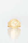 Anillo Fé en oro amarillo / Peso: 1,9 / Talla: 6