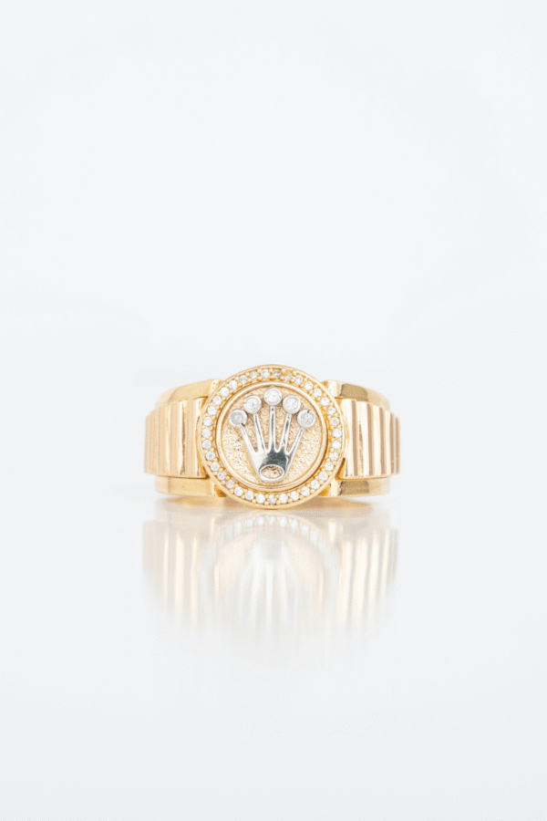 Anillo Invictus en oro amarillo / Peso: 12,4 / Talla: 12