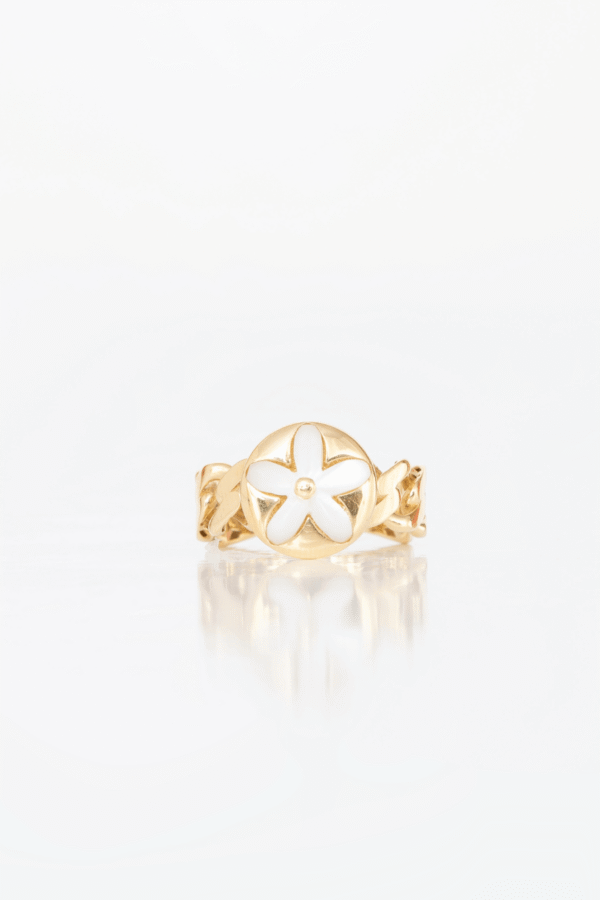 Anillo Jasmine en oro amarillo / Peso: 3,2 / Talla: 6