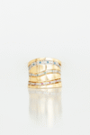Anillo Ondas en oro amarillo / Peso: 8,7 / Talla: 7