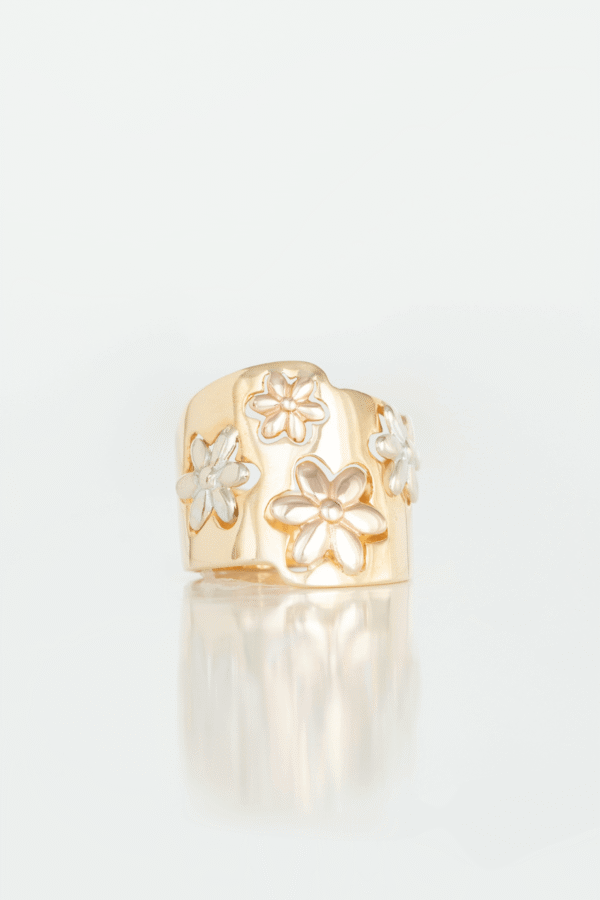 Anillo Primavera en oro amarillo / Peso: 6,4 / Talla: 6