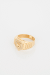 Anillo Realeza en oro amarillo / Peso: 6,7 / Talla: 9 1/2