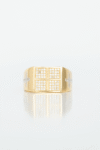 Anillo Stefano en oro amarillo Peso 6,7 Talla 11 14 (1)