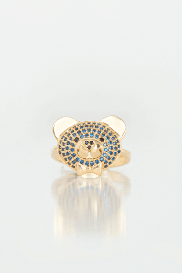 Anillo Teddy en oro amarillo / Peso: 5,5 / Talla: 7 1/2