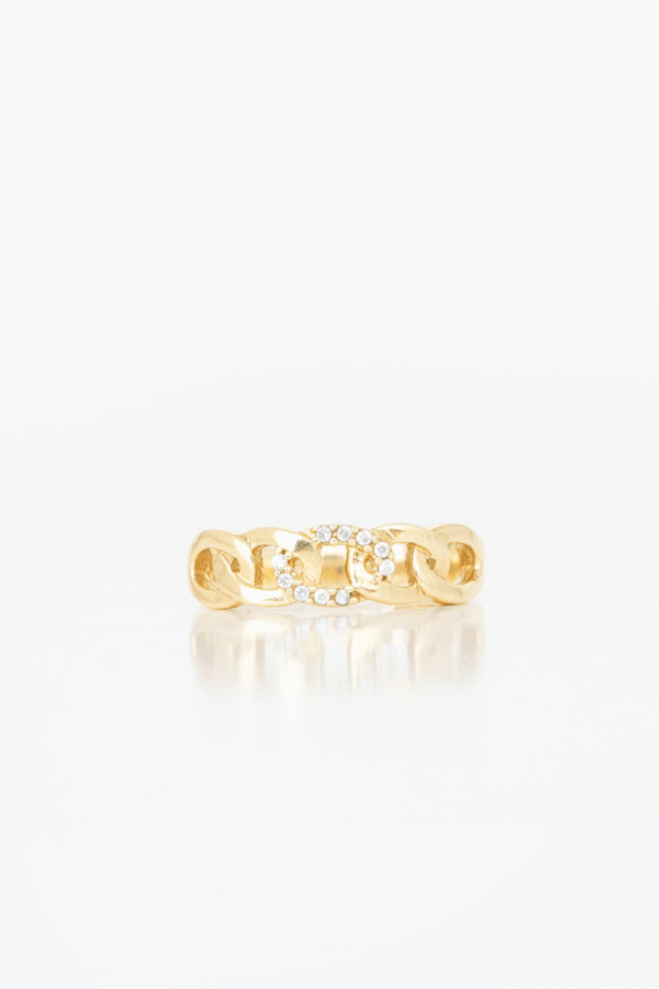 Anillo Trenza en oro amarillo / Peso: 3,5 / Talla: 5 1/2