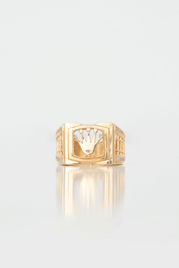 Anillo Triumph en oro amarillo / Peso: 7,2 / Talla: 8 1/2