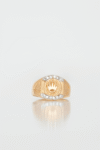 Anillo Trono en oro amarillo / Peso: 6,4 / Talla: 9 3/4