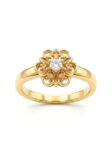 S101 ANILLO EN ORO AMARILLO CON DIAMANTES