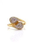 S27 ANILLO EN ORO AMARILLO CON DIAMANTES