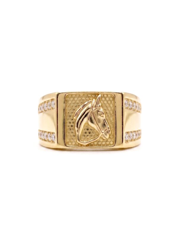 ANLA002 ANILLO EN ORO 18 KILATES