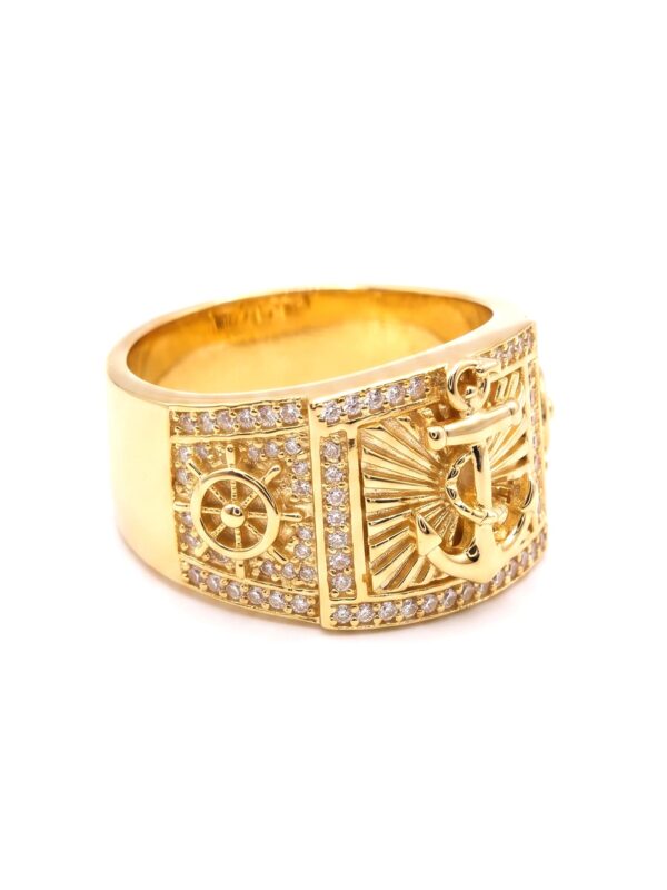ANLA040 ANILLO EN ORO 18 KILATES