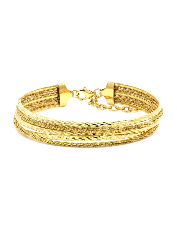 AR021 ARO FLEXIBLE EN ORO ITALIANO