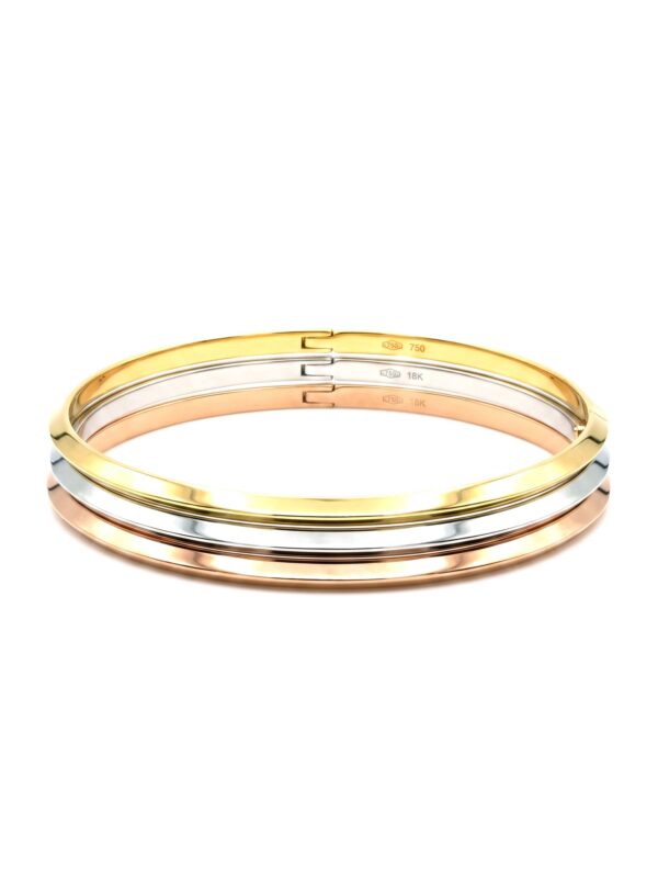 AR025 ARO TRICOLOR EN ORO ITALIANO