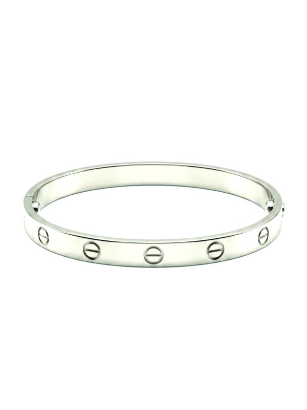 AR033 ARO EN ORO BLANCO 18 KILATES