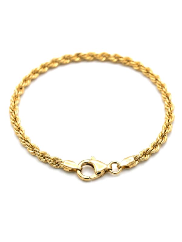 PL038 PULSERA LAZO EN ORO ITALIANO