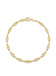 PL044 PULSERA RÚSTICA EN ORO 18 KILATES