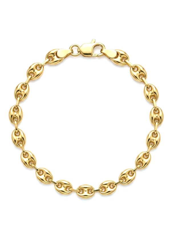 PL053 PULSERA ESLABÓN GC EN ORO 18 KILATES