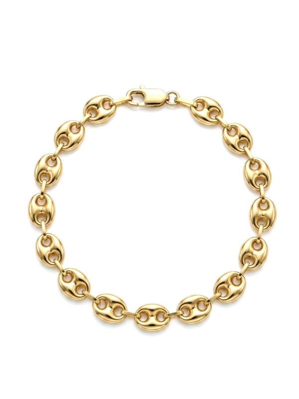 PL055 PULSERA ESLABÓN GC EN ORO 18 KILATES