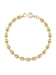PL057 PULSERA ESLABÓN GC EN ORO 18 KILATES