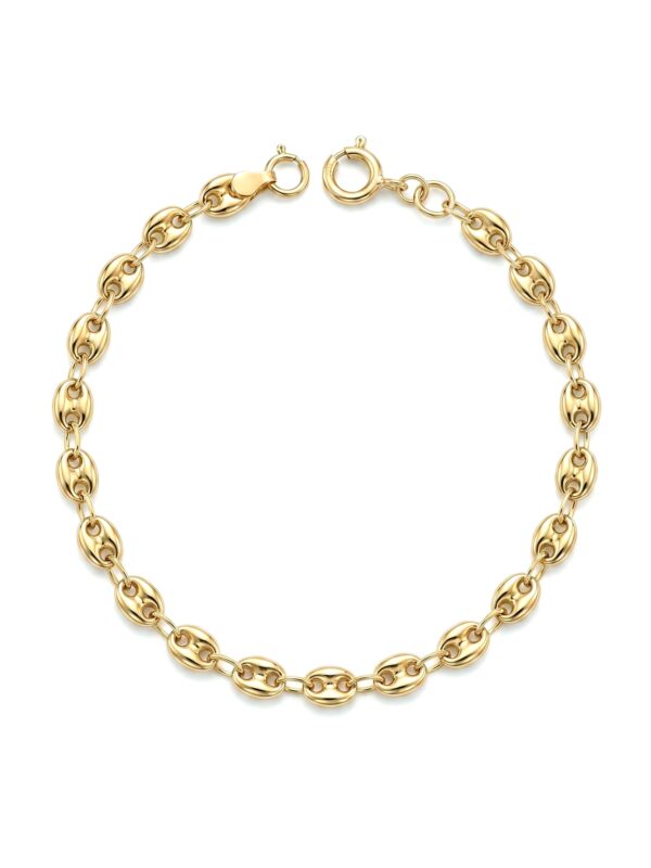 PL056 PULSERA ESLABÓN GC EN ORO 18 KILATES