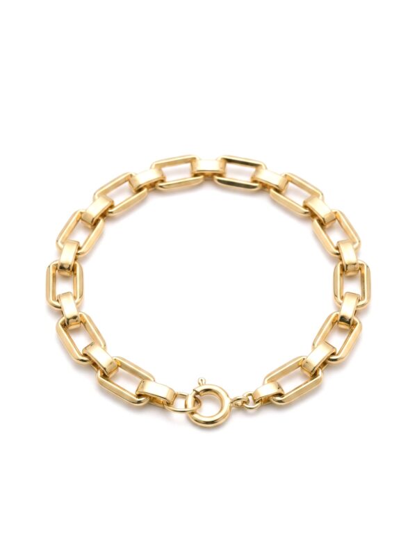 PL005 PULSERA ESLABÓN RECTANGULAR