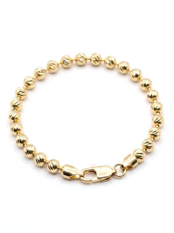 PL006A PULSERA MILITAR DIAMANTADA EN ORO NACIONAL