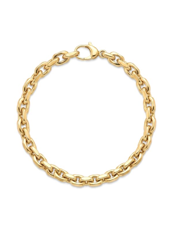PL008 PULSERA MARINERA EN ORO ITALIANO