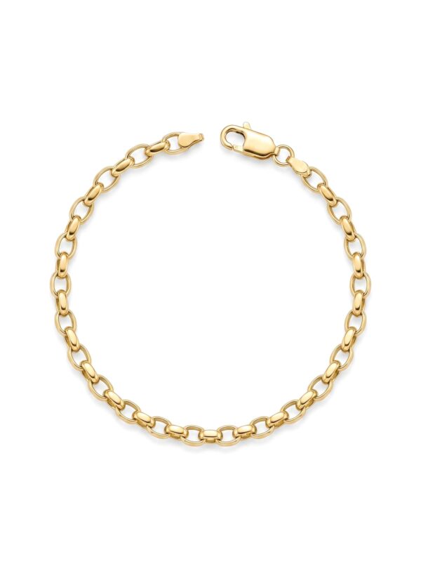 PL014A PULSERA ROLL ON EN ORO ITALIANO