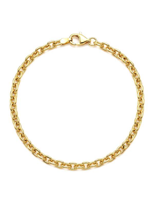 PL015 PULSERA MARINERA EN ORO ITALIANO