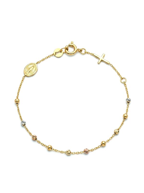 PL024 PULSERA DENARIO 3 OROS
