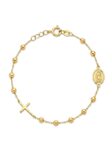 PL025 PULSERA DENARIO EN ORO ITALIANO