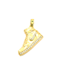 DJ025 DIJE RETRO SNEAKER EN ORO 18 KILATES