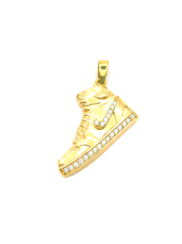 DJ025 DIJE RETRO SNEAKER EN ORO 18 KILATES