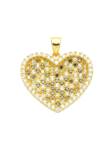 DJ106 DIJE CORAZÓN EN ORO 18 KILATES