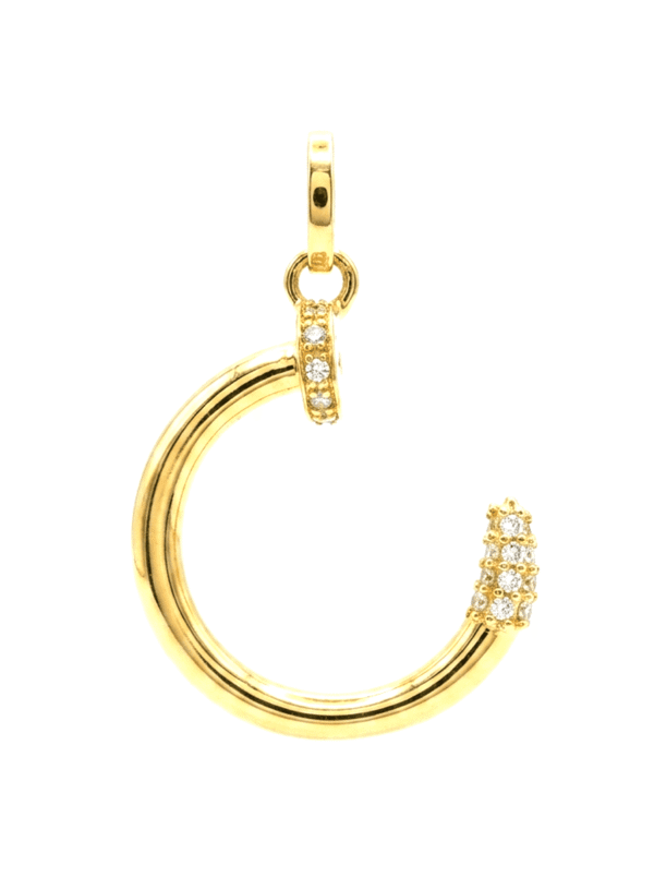 DJ110 PUNTILLA CART EN ORO 18 KILATES