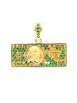 DJ113 DIJE DÓLAR EN ORO 18 KILATES