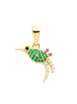 DJ133 DIJE COLIBRÍ EN ORO 18 KILATES