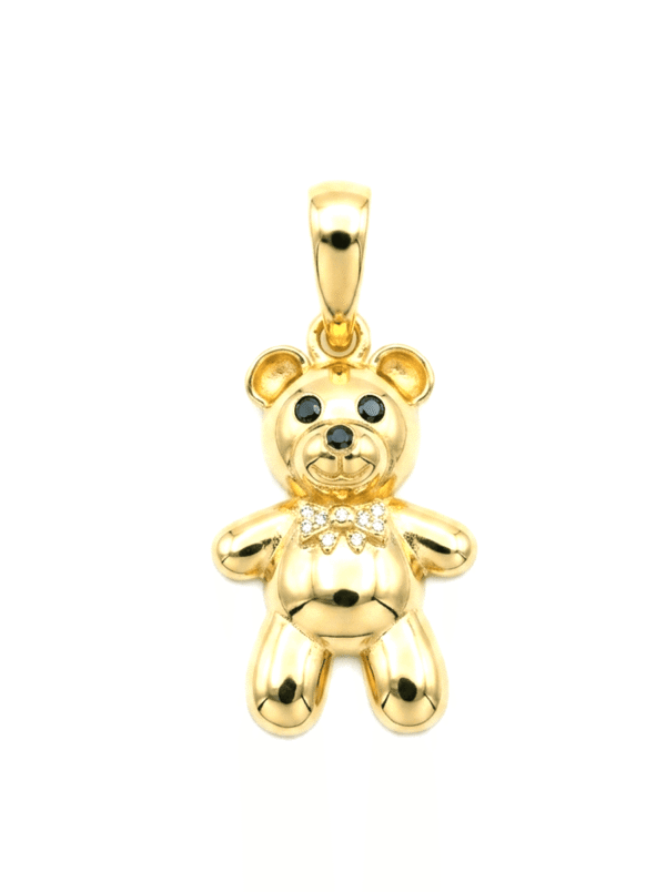 DJ147 DIJE OSO EN ORO 18 KILATES