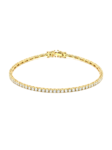 PL076 PULSERA TENIS EN ORO ITALIANO