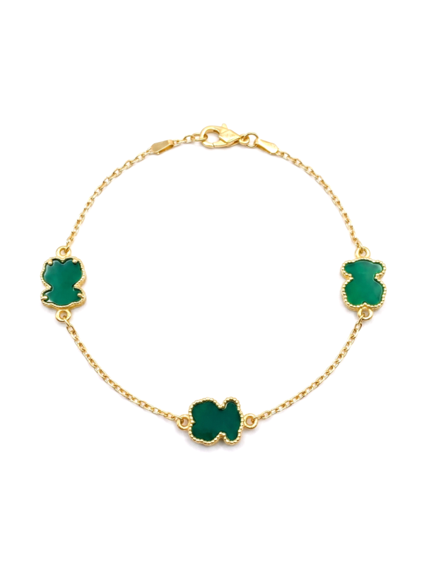 PL086 PULSERA OSO T EN ORO 18 KILATES