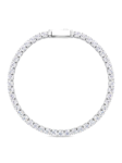 PL089 PULSERA TENIS EN ORO BLANCO